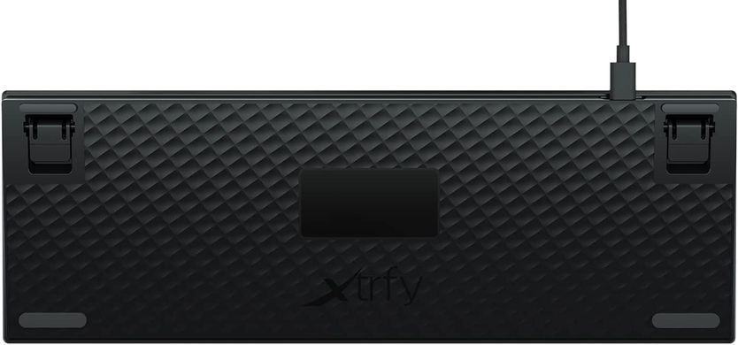 Клавіатура механічна Xtrfy K5 68Key, Kailh Red, USB-A, EN/UA, Hot-swap, RGB, Чорний (K5-RGB-CPT-BLACK-R-UKR) [103552]