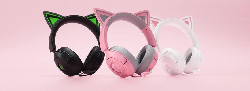 Гарнітура Razer Kraken Kitty V3 X, mini-jack, 1.3м, чорний (RZ04-05350200-R3M1) [114126]