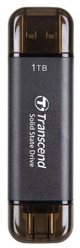 SSD накопичувач Transcend ESD310C 1TB, USB Type C/A Gray (TS1TESD310C) [202467]