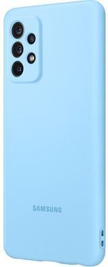 Чохол-накладка Samsung Silicone Cover для Samsung Galaxy A72 SM-A725 Blue (EF-PA725TLEGRU) [601105]