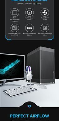 Корпус для ПК GAMEMAX (MeshBox PRO BK) [303350]