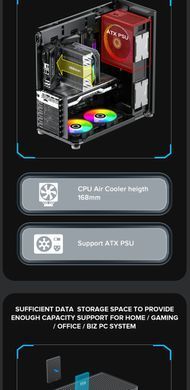 Корпус для ПК GAMEMAX (MeshBox PRO BK) [303350]