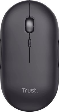Миша Trust Puck Rechargeable, Ultra-Thin, BT/WL, Silent, чорний (24059_TRUST) [104044]