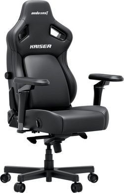 Крісло для геймерів Anda Seat Kaiser 4 V2 Size XL PVC Black (AD12YDDC-XLL-20-B-PV/C-03) [614536]