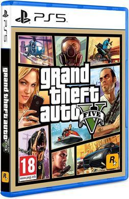 Гра консольна PS5 Grand Theft Auto V, BD диск (5026555431842) [106175]