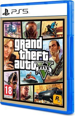 Гра консольна PS5 Grand Theft Auto V, BD диск (5026555431842) [106175]
