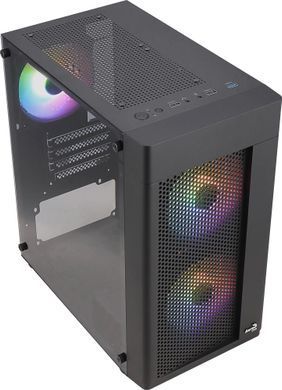 Корпус AeroCool Hexform-G-BK-v2 Black без БЖ (ACCS-PV38033.11) [614731]