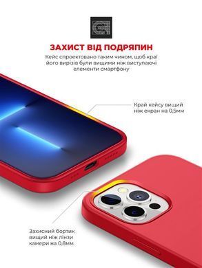 Чохол-накладка Armorstandart Icon2 для Apple iPhone 12 Pro Max Red (ARM60576) [601342]