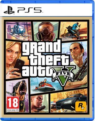 Гра консольна PS5 Grand Theft Auto V, BD диск (5026555431842) [106175]