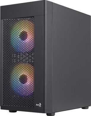 Корпус AeroCool Hexform-G-BK-v2 Black без БЖ (ACCS-PV38033.11) [614731]