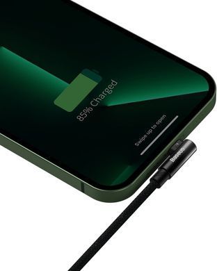 Кабель Baseus MVP 2 USB - Lightning (M/M), 2.4A, 1 м Black (CAVP000001) [604341]