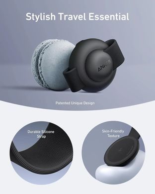 Бездротовий зарядний пристрій Anker MagGo Wireless Charging Pad 15W 3-in-1 Foldable Black (B25M8H11) [620843]