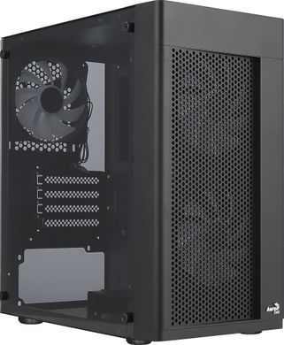Корпус AeroCool Hexform-G-BK-v2 Black без БЖ (ACCS-PV38033.11) [614731]