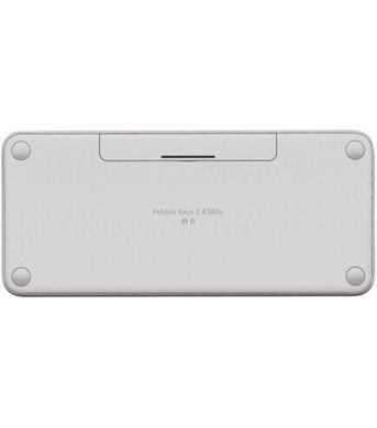 Клавiатура бездротова Logitech Pebble Keys 2 K380s White (920-011852) [605987]