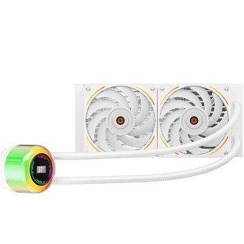 Система водяного охолодження 1stPlayer CC-240 White (CC-240-WH) [609136]
