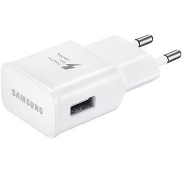 Мережевий зарядний пристрій Samsung EP-TA200 15W White OEM (EP-TA200NWE) [614597]