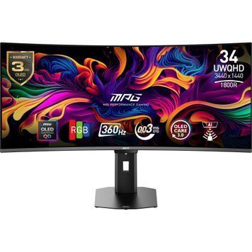 Монітор 34" MSI (MPG 341CQR QD-OLED X36) [504016]
