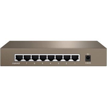 Комутатор TENDA 8port 10/100/1000 BaseTX, desktop, метал (TEG1008D) [401571]