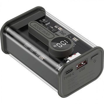 Універсальна мобільна батарея Gembird 9000mAh Black (PB09-TQC3-01) [603430]