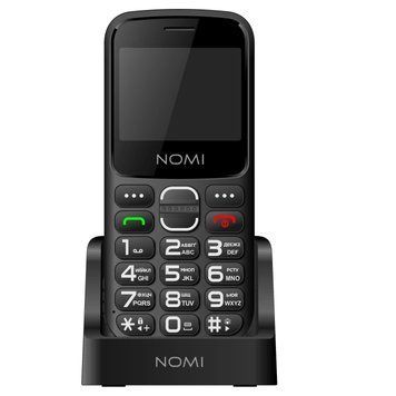 Мобiльний телефон Nomi i2320 Dual Sim Black (i2320 Black) [617874]