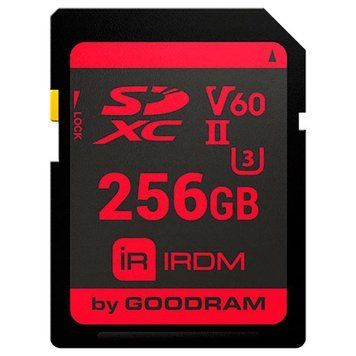 Memory card SD 256Gb GoodRAM IRDM SDXC V60 UHS-II U3 Retail (IR-S6B0-2560R11) [402663]