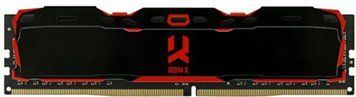DDR4 8Gb 3000MHz GoodRAM IRDM X Black, чорний, Retail (IR-X3000D464L16S/8G) [403930]