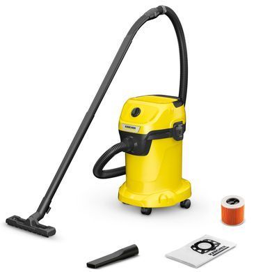 Пилосос професійний Karcher WD 3 V-19/6/20 1000Вт контейнер 19л 4.8кг (1.628-123.0) [105659]