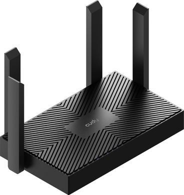 Маршрутизатор Cudy, AX1500 Gigabit Wi-Fi 6, 2.4GHz, 4x10/100/1000Mbps, WPA3, 4x5dBi fixed ant (WR1500) [401629]