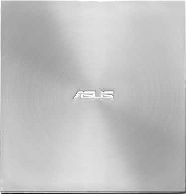 Привід оптичний портативний ASUS ZenDrive SDRW-08U7M-U DVD+-R/RW burner M-DISC USB2.0 срібний Retail Box Slim (90DD01X2-M29000) [109580]