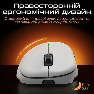 Миша бездротова RAWM ER21 White (ER21.white) [614222]