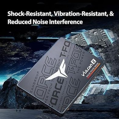 Накопичувач SSD 512GB Team Vulcan Z 2.5" SATAIII 3D TLC (T253TZ512G0C101) [607900]