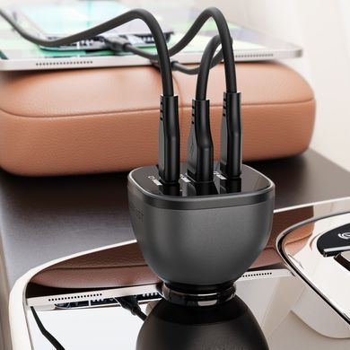 Автозарядка 3xUSB 165W (2xUSB-C + USB-A) B14 Acefast (6974316282938) [402127]
