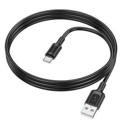 Кабель BOROFONE BX111 Feliz charging data cable Type-C 1m Black (6941991115080) [802223]