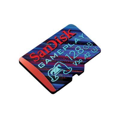 Карта пам'яті microSDXC (UHS-1 U3) SanDisk GamePlay A2 128Gb class 10 V30 (R190MB/s,W90MB/s) (SDSQXAA-128G-GN6XN) [805715]