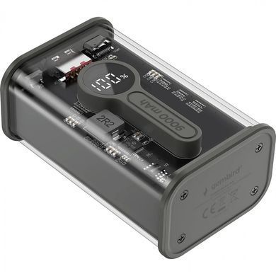 Універсальна мобільна батарея Gembird 9000mAh Black (PB09-TQC3-01) [603430]