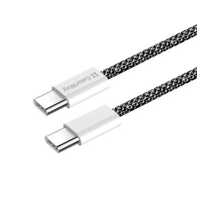 Кабель ColorWay USB Type-C - USB Type-C (M/M), 3.0 А, 2 м, Black (CW-CBPDCC068-BK) [604319]