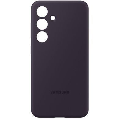 Чохол-накладка Samsung Silicone Cover для Samsung Galaxy S24 SM-S921 Dark Violet (EF-PS921TEEGWW) [614848]