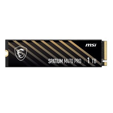Накопичувач SSD 1TB MSI Spatium M470 Pro M.2 2280 PCIe 4.0 x4 NVMe 3D NAND TLC (S78-440L0J0-P83) [615631]