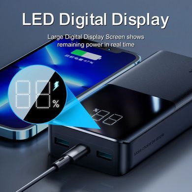 Універсальна мобільна батарея Joyroom 20000mAh 22.5W Black (JR-QP192) [617553]