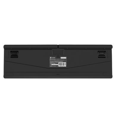 Клавіатура механічна Lemokey X3 104Key, Keychron Brown, USB-A, QMK/VIA, Hot-Swap, EN/UKR, RGB, чорний (X3-H3-UA) [103654]