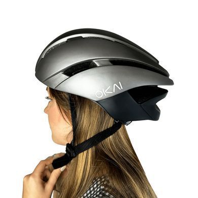 Захисний шолом OKAI (L) Grey (56-62см) (OKAIRH-LG) [800043]