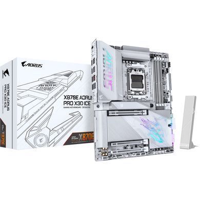 Материнська плата GIGABYTE (X870E AORUS PRO X3D ICE) [305451]