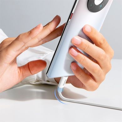 Кабель Baseus Superior Series Fast Charging Data Cable USB to Type-C 100W 1.5m Moon White (P10320102214-02) [802249]