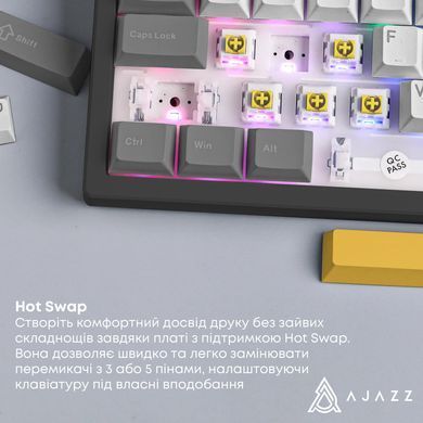 Клавіатура AjazzAK980 Magnetic Switch Black USB-C (AK980-MAX-M-BGY) [618254]
