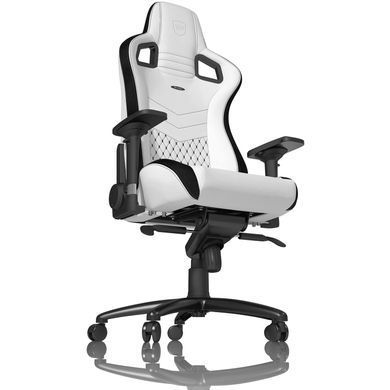 Ігрове крісло NOBLECHAIRS EPIC White/Black (NBL-PU-WHT-001) [302009]