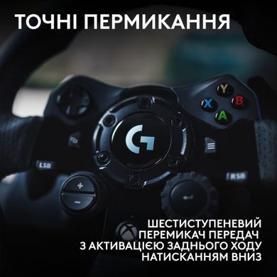 Кермо Logitech G923 for Xbox One and PC Black (941-000158) [611113]