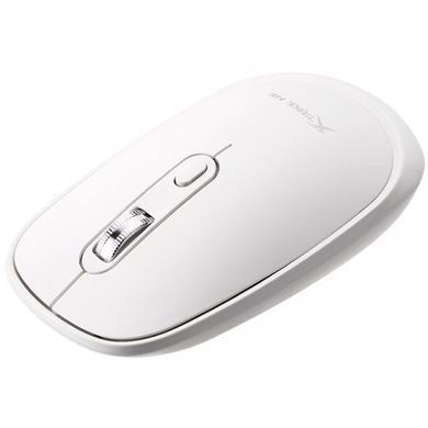 Мишка XTRIKE ME GW-119, бездротова Bluetooth+2.4G, 1600dpi., 4кн., Silent, біла (GW-119WH) [401318]