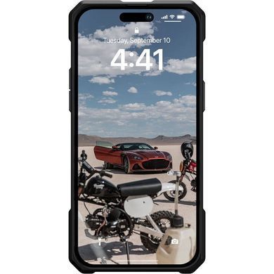 Чохол-накладка Urban Armor Gear Monarch Pro with MagSafe для Apple iPhone 14 Pro Max Kevlar Silver (114031113933) [602567]