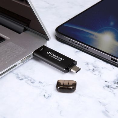 SSD накопичувач Transcend ESD310C 1TB, USB Type C/A Gray (TS1TESD310C) [202467]