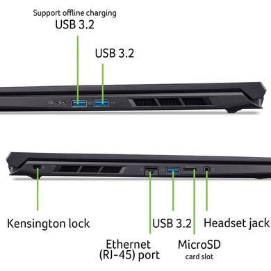 Ноутбук Acer Nitro V 16 ANV16-72-53UF Obsidian Black (NH.QUSEU.00A) [204370]